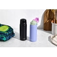 thumbnail image 2 of Ello 18 oz Flip & Fill Black Stainless Steel Water Bottle, 2 of 7