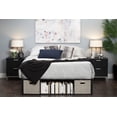 thumbnail image 3 of South Shore Flexible King Storage Platform Bed with Baskets, in Black Oak, 3 of 10