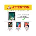 thumbnail image 2 of Keyboard Case for iPad Pro 12.9-inch 2017/2015 (Old Model, 2nd & 1st Generation), Soft TPU Protective Cover, [7 Color Backlit] Magnetically Detachable Wireless Bluetooth Keyboard, 2 of 6