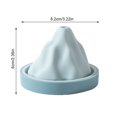 thumbnail image 2 of Ice Cube Mold Silicone DIY Beverage Ice Ball Maker Cube Mold Silicone Non-stick Reusable Craft Making Mould, Blue, 2 of 8