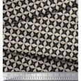 thumbnail image 2 of Soimoi Rayon Fabric Dot & Floral Small Print Fabric by The Yard 56 Inch Wide, 2 of 3