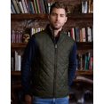 thumbnail image 3 of Weatherproof Mens Vintage Diamond Quilted Vest 207359, S, Navy, 3 of 4
