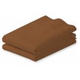thumbnail image 2 of 100% Cotton 400 Thread Count 2 PC Pillow Cases (Standard/Queen, Brown), 2 of 2