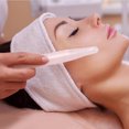 thumbnail image 3 of Massage 1PC Natural Stone Carving Polished Massage Health Relaxation  StickPink Quartz, 3 of 7