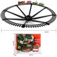 thumbnail image 1 of Christmas  Set Christmas  Set With Sounds And Lights Electric Rail Car Toy Mini  Toy Set For Christmas And Home Decoration, 1 of 8