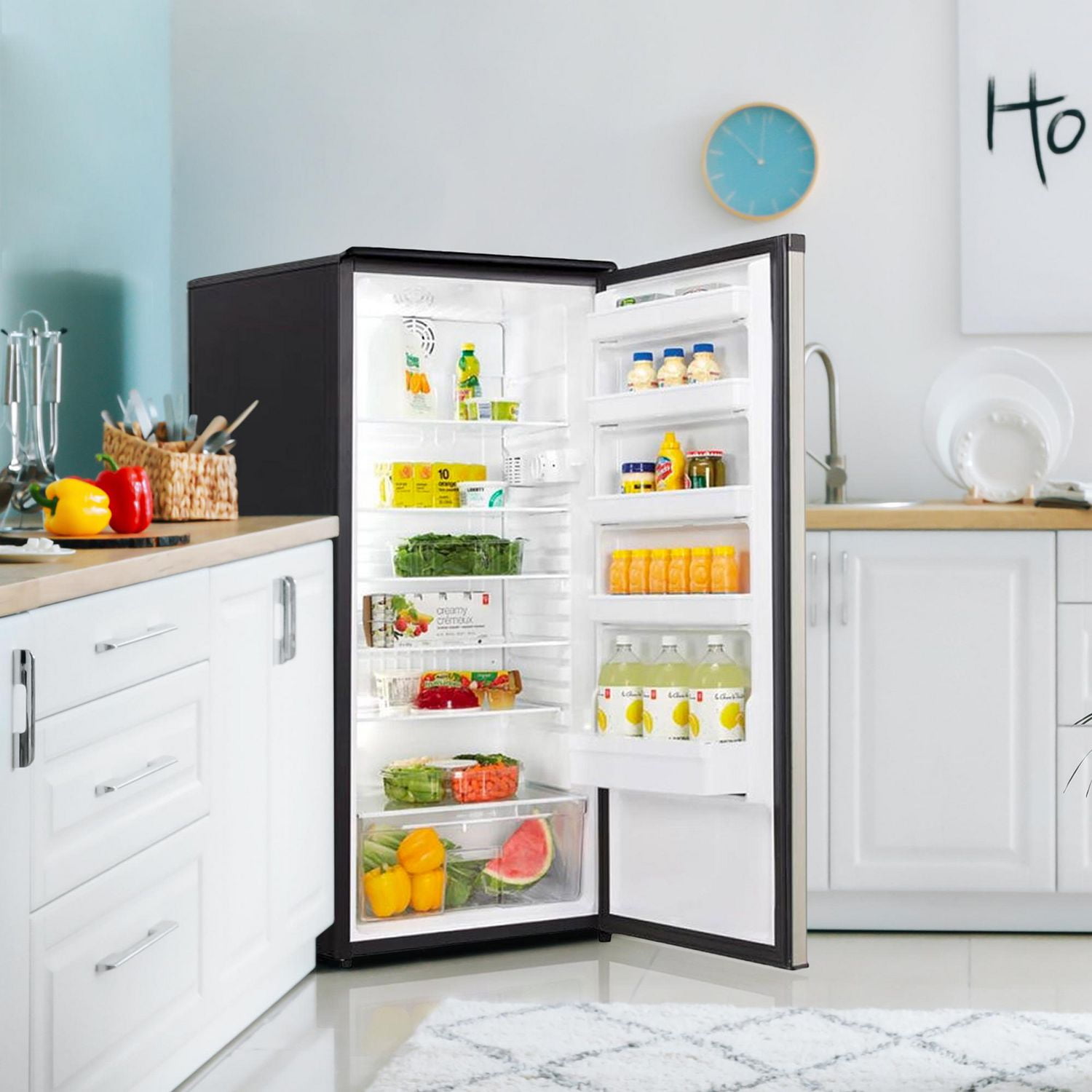 Danby Designer DAR110A1BSLDD Réfrigérateur d'appartement de 11,0 pi3 en Acier Inoxydable