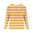 thumbnail image 4 of RXIRUCGD T-Shirt à Manches Longues pour Hommes, Col Rond, Imprimé, Entraînement Physique, Orange, Taille : TG, 4 of 4