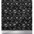 thumbnail image 1 of Soimoi Modal Satin Fabric Geometric Sign,Flag & Football Sports Printed Craft Fabric by The Yard 42 Inch Wide, 1 of 3