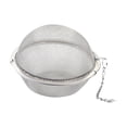 thumbnail image 2 of Stainless Steel Tea Mesh Filter for Loose Leaf Tea and Seasoning | Durable Strainer Diffuser for Soaking and Brewing | 2024 Style Kitchen Accessory, 2 of 8