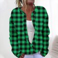 thumbnail image 1 of LOVZFMLL Cardigan pour Femmes Cardigan Décontracté Imprimé en Tricot Manteau à Boutons, 1 of 5