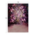 thumbnail image 3 of Andoer 1.5 * 2.1m/5 * 7ft Flower Wall Photography Background Painting Style Wedding Backdrop Photo Studio Pros, 3 of 7