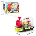 thumbnail image 1 of Jouet Éducatif, Train Électrique Transparent à Engrenages, Jouets de Train Électrique Transparent à Engrenages, Jouet Locomotive Électrique à Engrenages, Durabilité Éprouvée, 1 of 8