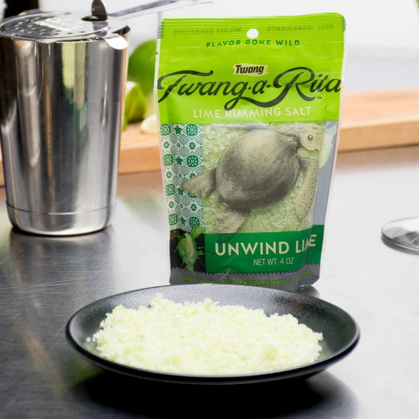 Twang-a-Rita 4 oz Sel de Finition Lime Unwind