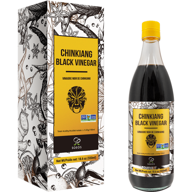 Soeos Chinkiang Vinegar 18.6 fl oz (550ml)