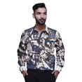 thumbnail image 1 of BESTMAN Chemise Décontractée Imprimée pour Hommes Coupe Ajustée à Boutons Manches Longues, 1 of 5