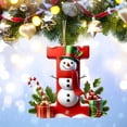 thumbnail image 4 of Bdday 26 Letters Christmas Tree Decoration Pendant Christmas Tree Ornaments Personalized DIY Christmas Ornaments Christmas Decoration Xmas Tree Hanging Decor Feature, 4 of 4