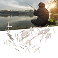 thumbnail image 4 of Single Barrel Crimp Sleeves Kit, Good Fixation Stainless Steel Material 100 Pcs Stainless Steel Barrel Crimp Sleeves Copper Tube Ease Of Use  For Fishing 1.6, 4 of 8