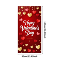thumbnail image 3 of Valentine's Day Party Decoration Banner Heart Design Backdrop Event Photo Props Love Celebration Romance Gift Box Background, 3 of 4