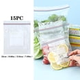 thumbnail image 2 of Harpily Sealed Bag Fresh Keeping Food Packaging Bag Self Sealing Bag Household Bag Thickening Refrigerator Glassware Storage Containers Freezer Containers With Lids Camping Food, 2 of 3