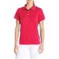 thumbnail image 2 of Hanes Polo de Performance Sport Cool DRI pour Femmes, TG, Rouge Foncé, 2 of 2