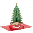 thumbnail image 1 of Carte de Noël en 3 dimensions, Paper Wonder de Hallmark (Sapin de Noël), 1 of 6