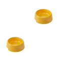 thumbnail image 4 of mmirethe Portable And Long-lasting Cat Bowl Designed For Traveling Pets Convenient yellow 2Set, 4 of 6