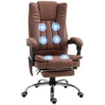 thumbnail image 1 of Vinsetto Executive Office Chair 6 Point Vibration Massage Desk Chair, 1 of 10