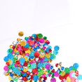 thumbnail image 4 of CHOK 30 Grammes Confettis Pailletés Multi-Formes Sequins Colorés pour Bricolage et Décoration (Motif Rond), 4 of 7