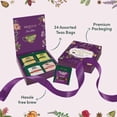 thumbnail image 2 of VAHDAM Assorted Long Leaf Tea Gift for Women & Men (24 Flavors in Pyramid Tea Bags), 2 of 7