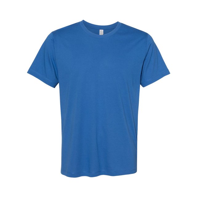 Alternative Cotton Jersey Go-To Tee, S, Royal
