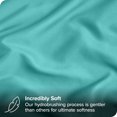 thumbnail image 2 of Bare Home Pillowcase Set - Premium 1800 Collection - Double Brushed - Ultra Soft - Standard Size, Turquoise, 2 Count, 2 of 7