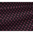 thumbnail image 5 of oneOone Viscose Jersey Fabric Floral Block Print Fabric BTY 60 Inch Wide, 5 of 5