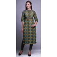thumbnail image 2 of Bimba Viscose Santoon Kurta Summer Tunic Printed Straight KurtisForWomen, 2 of 5