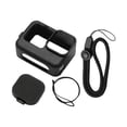 thumbnail image 2 of Plastic Lid Flip Battery Side Case Action Camera Accessories Covers Len action For Go pro 10 9 Cover+Case, 2 of 9