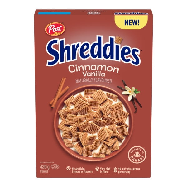 Post Shreddies Cinnamon Vanilla