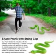 thumbnail image 2 of RYGRZJ Snake Prank with String Clip,Clip-on Snake Prank,Snake Prank with String, TPR Elastic Soft Realistic,DIY Snake Prank with String and Clips, Fun Prank Snake Toy, 2 of 8