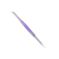thumbnail image 1 of Dual Ended Glass Cuticle Pusher Reusable Precision Filing Etched Surface Washable Cuticle Trimmer Nail File for Nail Salons Home Women, 1 of 6