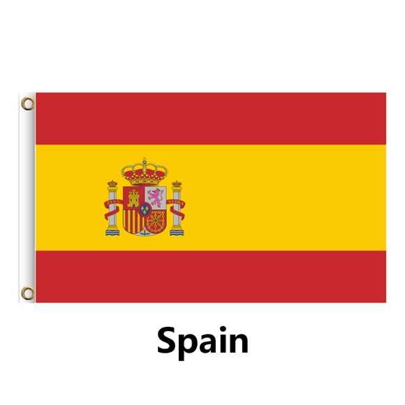 Boovnll Garden Flags, The Flag of The Top 32 of The , The Flag of The, The Decorations for Fans, Cheering Spain Flags, Garden Decor, Garden Flags for Outside, Garden Flag