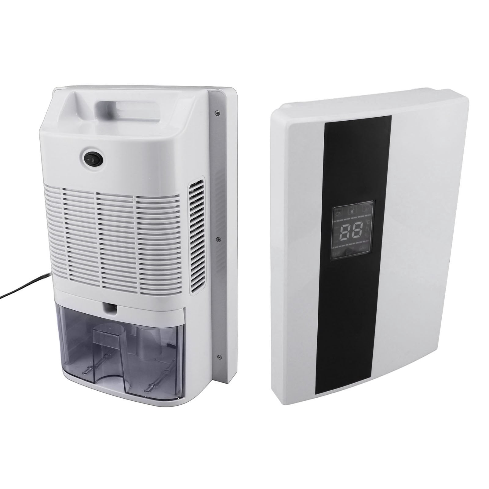 Dehumidifiers for Home, 2.2L Large Water Tank Quiet Dehumidifier for Home with Drain Hose for 30 Square Meter Bedroom Bathroom Basements Closet RV