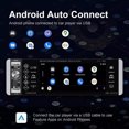 thumbnail image 4 of 5.1" Single DIN Car Radio Stereo Wireless CarPlay Auto AUX USB Bluetooth w/ MIC, 4 of 5