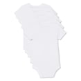 thumbnail image 2 of George Infants' Unisex Layette 100% Cotton 5-Pack Short Sleeve Bodysuit, 2 of 2