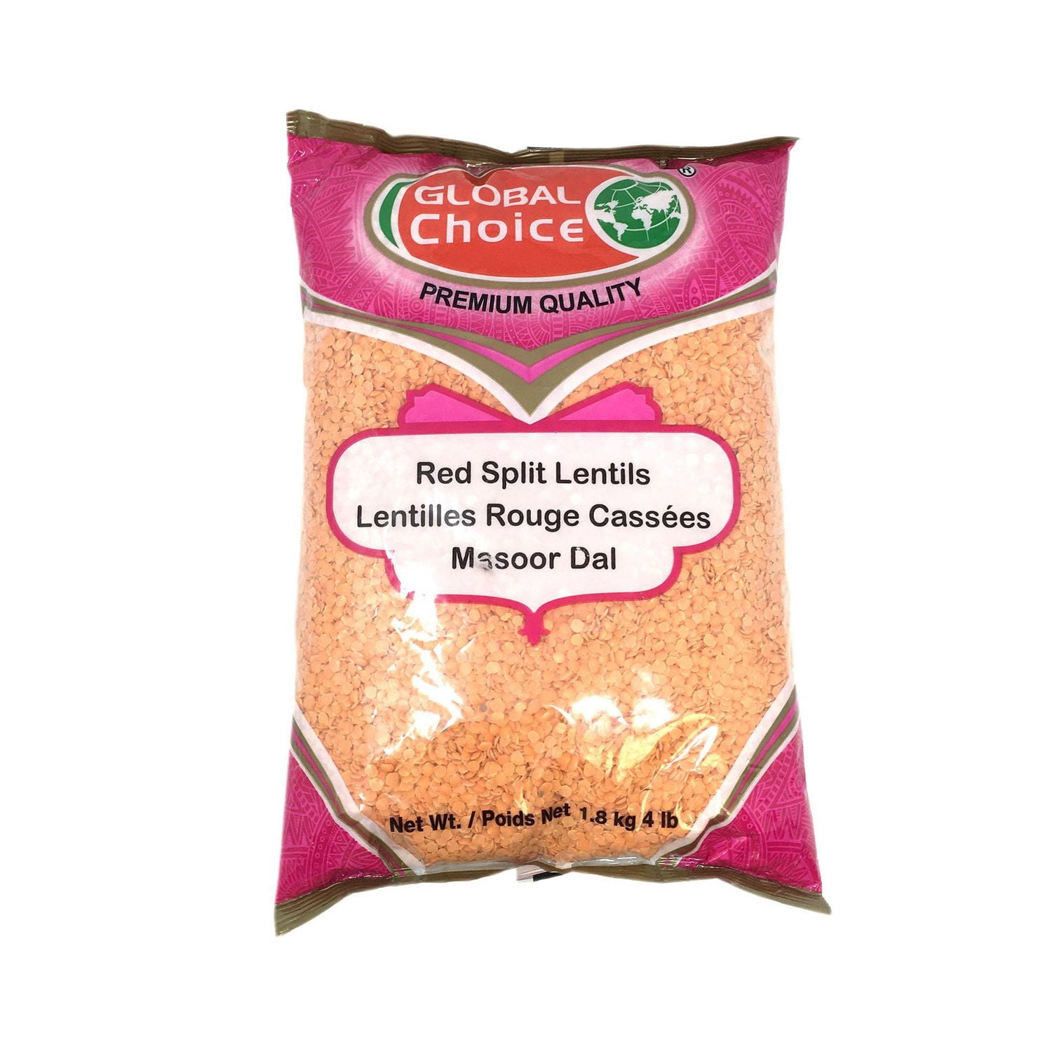 Global Choice Red Split Lentils