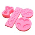 thumbnail image 4 of Oleegame 1PC Cookie Mold Washable Silicone Cake Cake Candy Chocolate Decorating Tray DIY Craft Project, 4 of 5