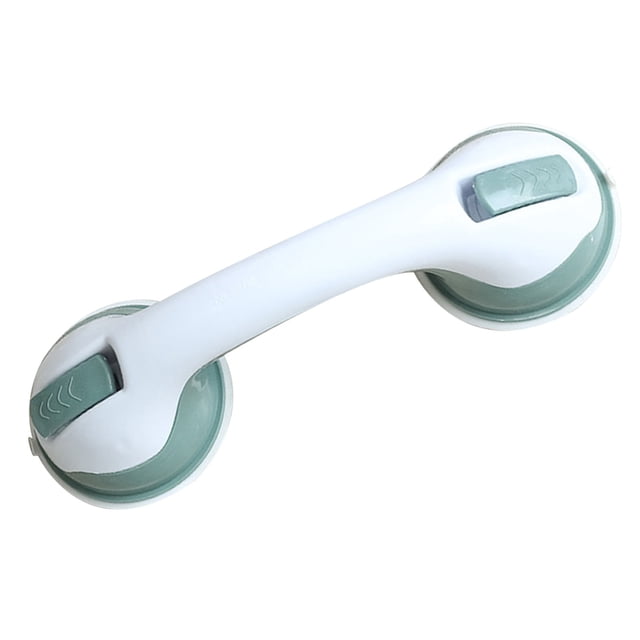 Strong Suction Shower Handle Bars for Bathtub and Shower Support -Inch Bathroom Rail Assistive Aid for Elderly and Mobility Needs Non- Secure Grip 2PCS
