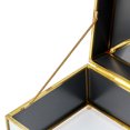 thumbnail image 4 of Rectangular Clear Glass Paper Tissue Box Decorative Glass Napkin Storage Box Facial Tissue Holder for Dresser Bathroom Bedroom Home Decor Office Bar Restaurant, 4 of 7