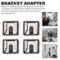 thumbnail image 2 of MasteelfCA 4pcs Hot Shoe Mount 1/4 Inch Hole Quick Release Hot Shoe Mount Bracket For Flash, 2 of 7