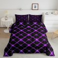 thumbnail image 1 of Erosebridal Futuristic Stripes Bedding Twin Comforter Set, Modern Abstract Down Comforter, Minimalism Room Decor, Breathable, 1 of 8