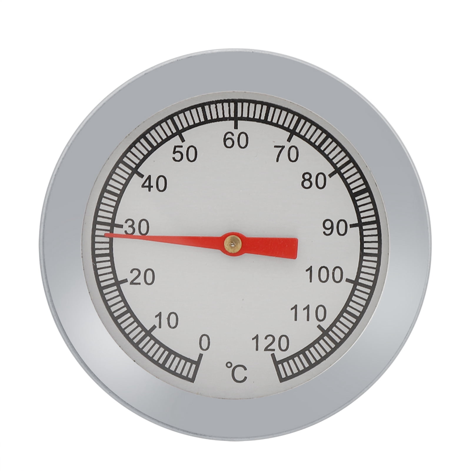 ZPSHYD Thermomètre BBQ, 1pc BBQ Pizza Grill Thermomètre Jauge de température 120 ℃ pour la Cuisson au Barbecue
