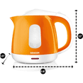 thumbnail image 2 of Sencor SWK-1013OR Electric Kettle (Orange), 2 of 4