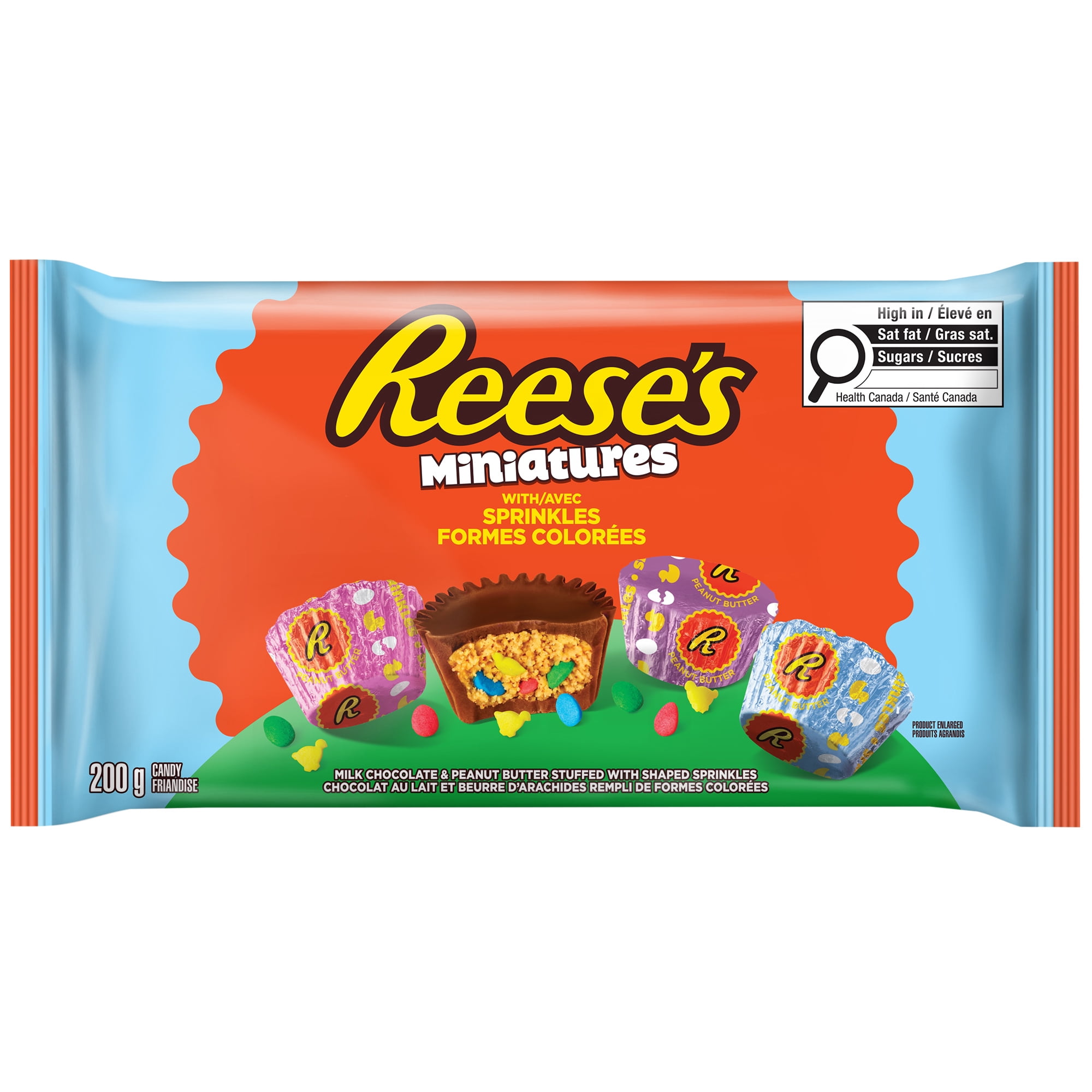 REESE’S Miniatures with Sprinkles, 200g